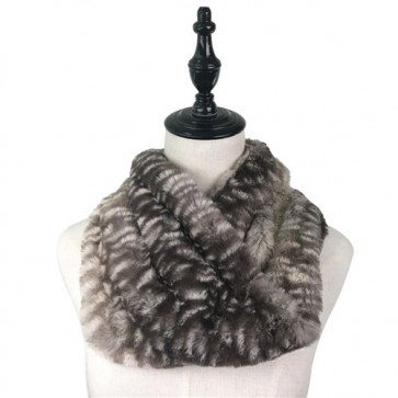 Comfy Winter Soft Furry Circle Scarf