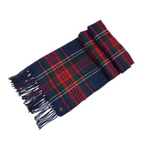 Custom Winter Chic Tartan Woven Scarf