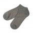 Custom Ladies Gray Ankle Socks