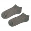 Custom Ladies Gray Ankle Socks